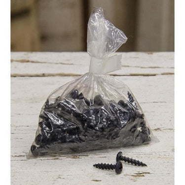100 Pkg Black Screws- #6 Phillips Round Head- 5 8 - The Fox Decor